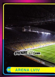 Sticker Arena Lviv - UEFA Euro Poland-Ukraine 2012 - Panini