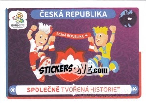 Figurina Spolecně tvořená historie - UEFA Euro Poland-Ukraine 2012 - Panini