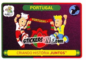 Figurina Criando História Juntos - UEFA Euro Poland-Ukraine 2012 - Panini