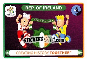 Sticker Creating History Together - UEFA Euro Poland-Ukraine 2012 n. 40 - Panini