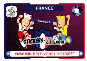 Cromo Ensemble écrivons l'histoire - UEFA Euro Poland-Ukraine 2012 - Panini