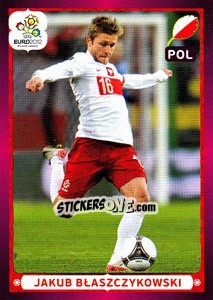 Sticker Jakub Błaszczykowski - UEFA Euro Poland-Ukraine 2012 n. 75 - Panini