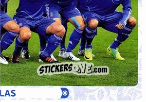 Sticker Team - Hellas - UEFA Euro Poland-Ukraine 2012 - Panini