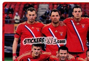 Sticker Team - Rossija - UEFA Euro Poland-Ukraine 2012 n. 109 - Panini