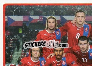 Sticker Team - Ceská Republika - UEFA Euro Poland-Ukraine 2012 n. 138 - Panini