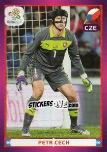 Sticker Petr Cech - UEFA Euro Poland-Ukraine 2012 n. 162 - Panini