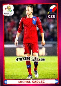 Sticker Michal Kadlec - UEFA Euro Poland-Ukraine 2012 - Panini