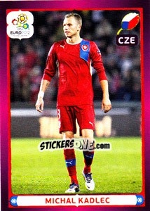 Sticker Michal Kadlec - UEFA Euro Poland-Ukraine 2012 n. 163 - Panini