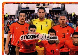 Cromo Team - Nederland - UEFA Euro Poland-Ukraine 2012 - Panini
