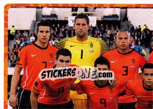 Sticker Team - Nederland - UEFA Euro Poland-Ukraine 2012 n. 167 - Panini