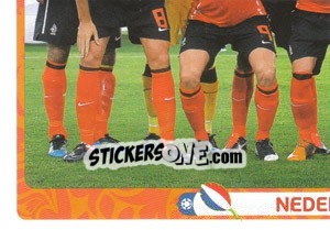 Cromo Team - Nederland - UEFA Euro Poland-Ukraine 2012 - Panini