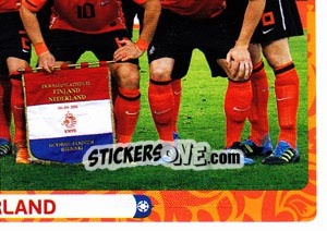 Cromo Team - Nederland - UEFA Euro Poland-Ukraine 2012 - Panini