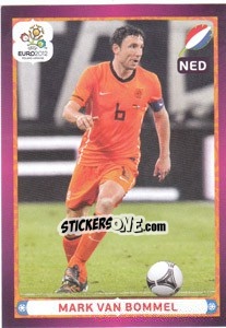 Sticker Mark van Bommel - UEFA Euro Poland-Ukraine 2012 n. 191 - Panini