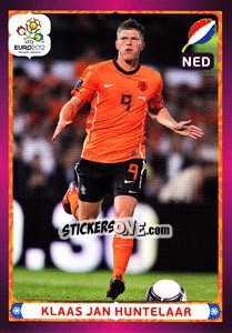 Sticker Klaas Jan Huntelaar - UEFA Euro Poland-Ukraine 2012 n. 193 - Panini