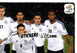 Sticker Team - Deutschland - UEFA Euro Poland-Ukraine 2012 - Panini