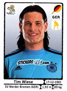 Cromo Tim Wiese - UEFA Euro Poland-Ukraine 2012 n. 230 - Panini