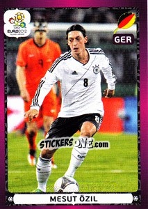 Sticker Mesut Özil - UEFA Euro Poland-Ukraine 2012 n. 250 - Panini