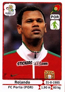 Sticker Rolando - UEFA Euro Poland-Ukraine 2012 n. 264 - Panini