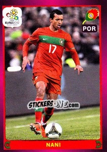 Sticker Nani - UEFA Euro Poland-Ukraine 2012 n. 279 - Panini