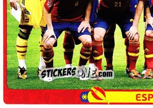 Sticker Team - España - UEFA Euro Poland-Ukraine 2012 n. 285 - Panini