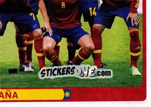 Sticker Team - España - UEFA Euro Poland-Ukraine 2012 n. 286 - Panini