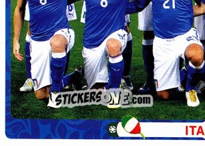 Sticker Team - Italia - UEFA Euro Poland-Ukraine 2012 n. 314 - Panini