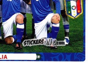 Sticker Team - Italia - UEFA Euro Poland-Ukraine 2012 n. 315 - Panini