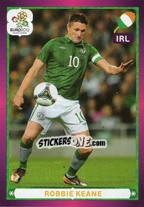 Sticker Robbie Keane - UEFA Euro Poland-Ukraine 2012 n. 367 - Panini