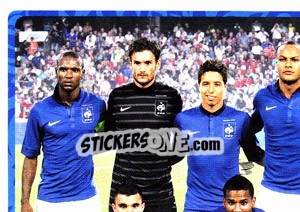 Sticker Team - France - UEFA Euro Poland-Ukraine 2012 n. 457 - Panini