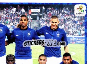 Sticker Team - France - UEFA Euro Poland-Ukraine 2012 n. 458 - Panini