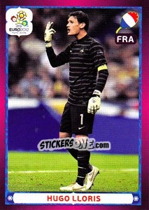 Sticker Hugo Lloris - UEFA Euro Poland-Ukraine 2012 n. 481 - Panini