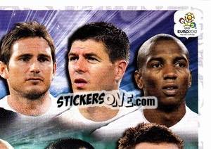 Sticker Team - England - UEFA Euro Poland-Ukraine 2012 - Panini