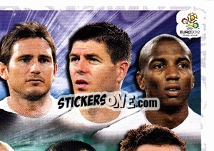 Sticker Team - England - UEFA Euro Poland-Ukraine 2012 n. 487 - Panini
