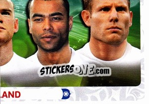 Sticker Team - England - UEFA Euro Poland-Ukraine 2012 n. 489 - Panini