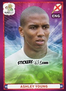 Sticker Ashley Young - UEFA Euro Poland-Ukraine 2012 n. 511 - Panini