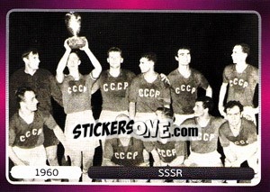 Sticker 1960 SSSR - UEFA Euro Poland-Ukraine 2012 n. 513 - Panini