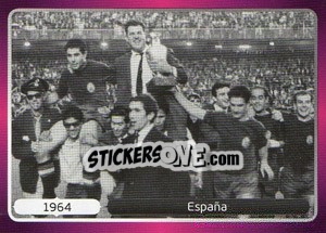 Sticker 1964 España - UEFA Euro Poland-Ukraine 2012 n. 516 - Panini