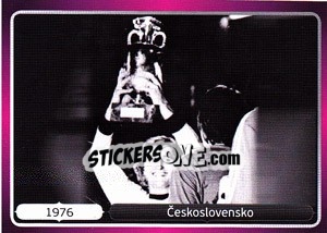 Sticker 1976 Ceskoslovensko - UEFA Euro Poland-Ukraine 2012 n. 522 - Panini