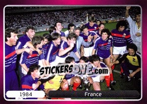 Sticker 1984 France - UEFA Euro Poland-Ukraine 2012 n. 526 - Panini