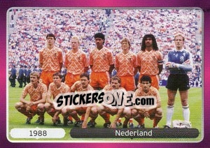 Sticker 1988 Nederland - UEFA Euro Poland-Ukraine 2012 - Panini