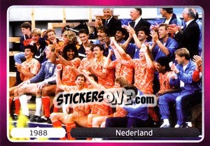 Sticker 1988 Nederland