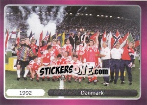 Sticker 1992 Danmark - UEFA Euro Poland-Ukraine 2012 n. 530 - Panini