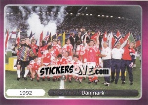 Sticker 1992 Danmark