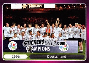 Sticker 1996 Deutschland - UEFA Euro Poland-Ukraine 2012 - Panini