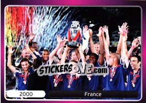 Sticker 2000 France - UEFA Euro Poland-Ukraine 2012 - Panini