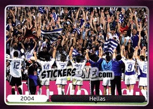 Sticker 2004 Hellas - UEFA Euro Poland-Ukraine 2012 - Panini