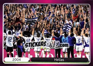 Sticker 2004 Hellas - UEFA Euro Poland-Ukraine 2012 n. 535 - Panini