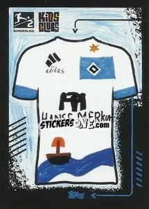 Figurina Kids Clubs Trikot - German Football Bundesliga 2022-2023 - Topps