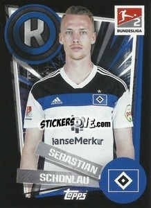 Sticker Sebastian Schonlau - German Football Bundesliga 2022-2023 - Topps