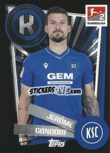 Sticker Jerôme Gondorf - German Football Bundesliga 2022-2023 - Topps